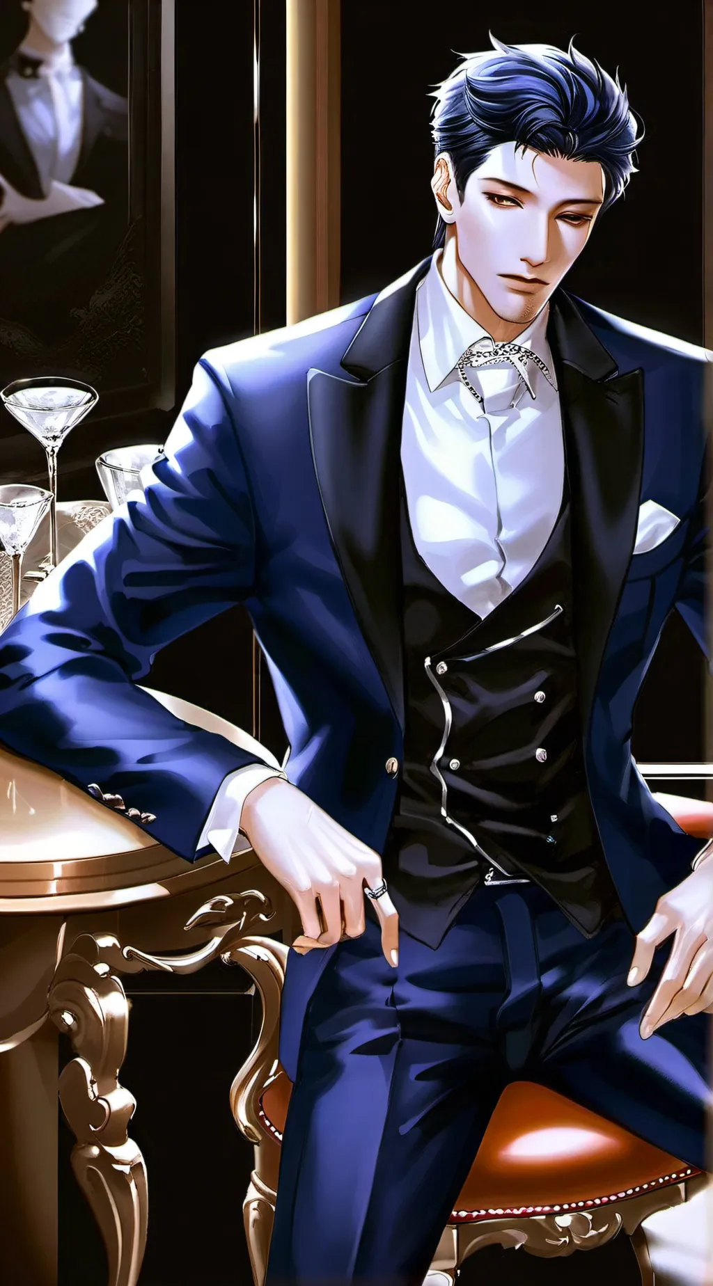 ai character: Allison  background