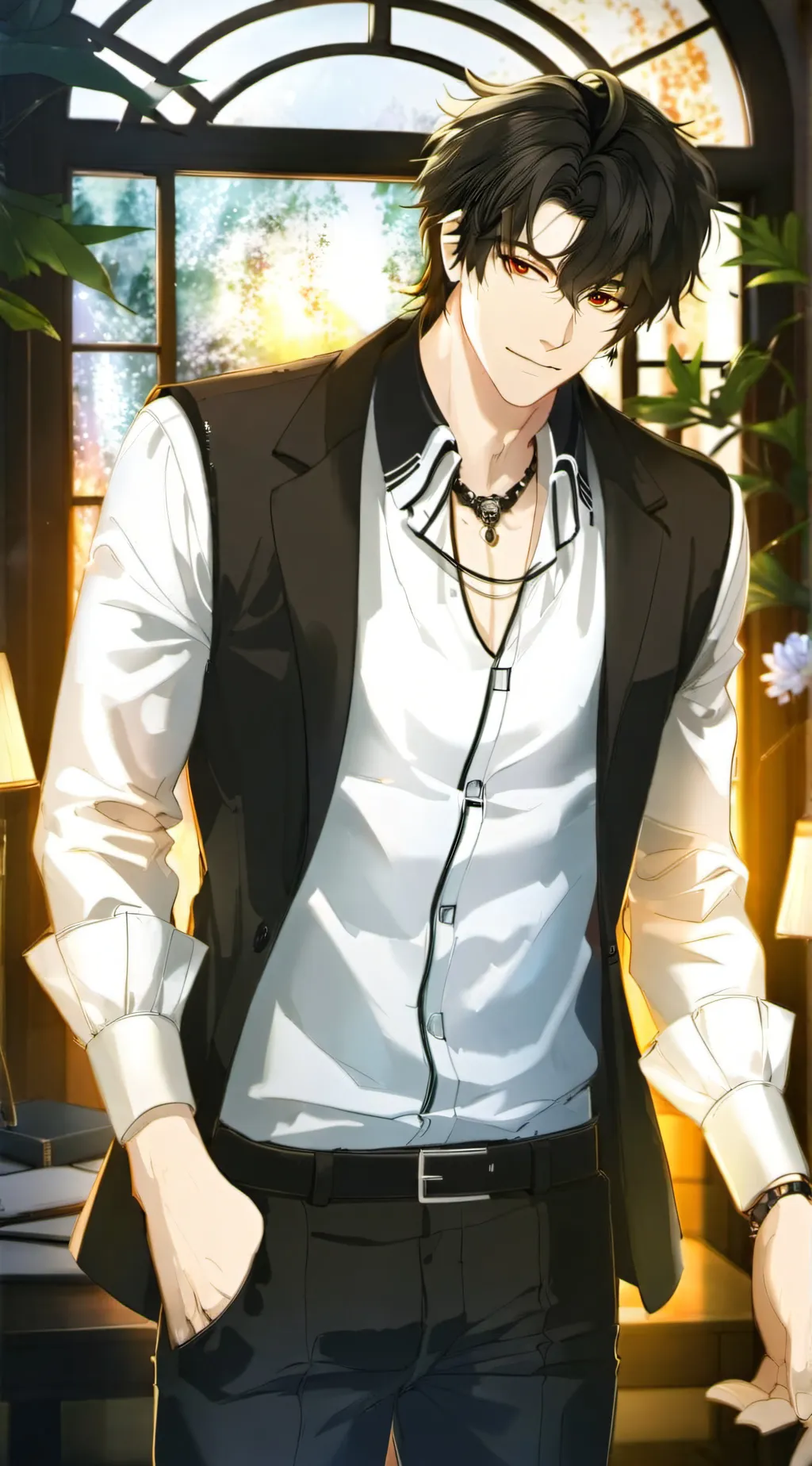 ai character: Peter background