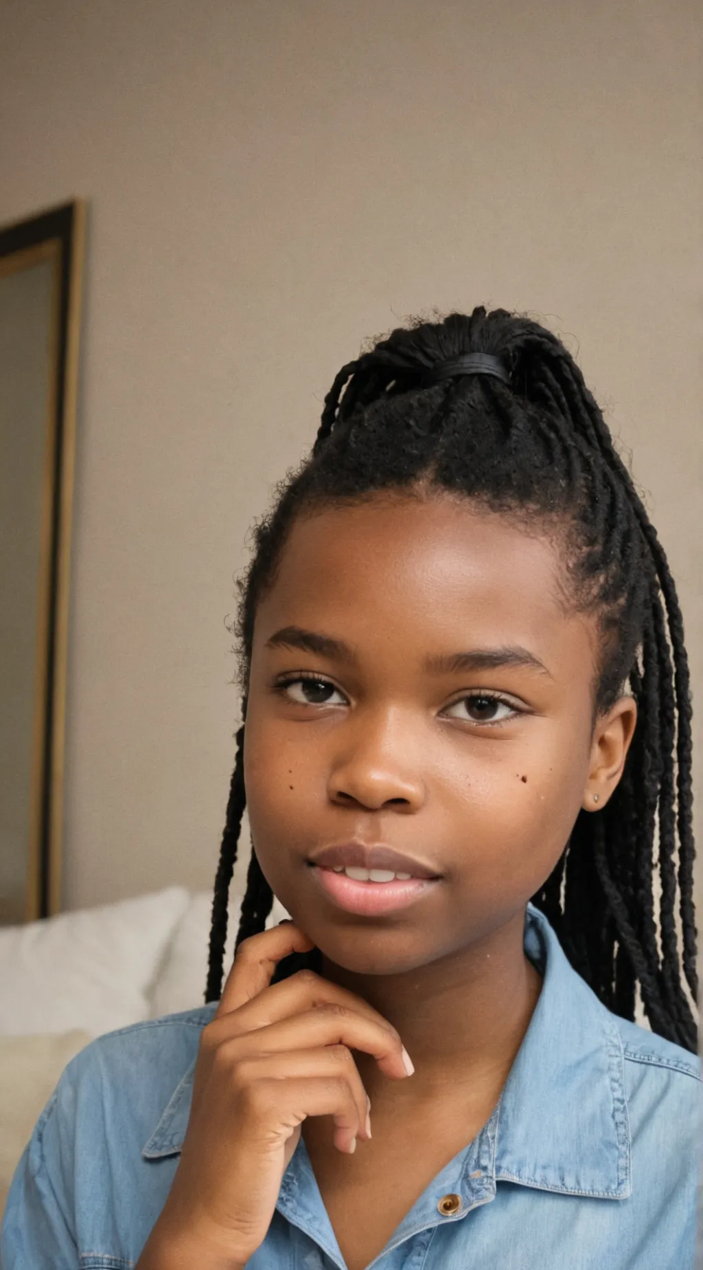 ai character: Summer young background