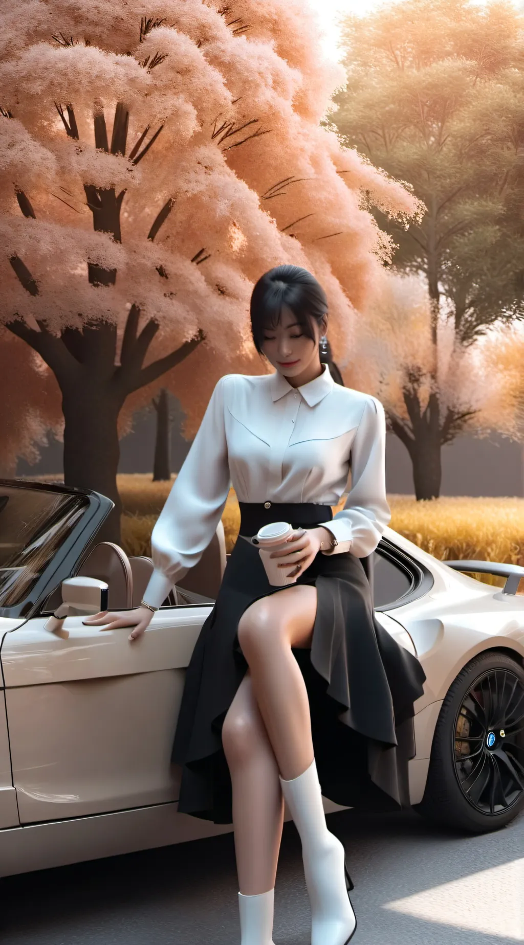 ai character: elsa background