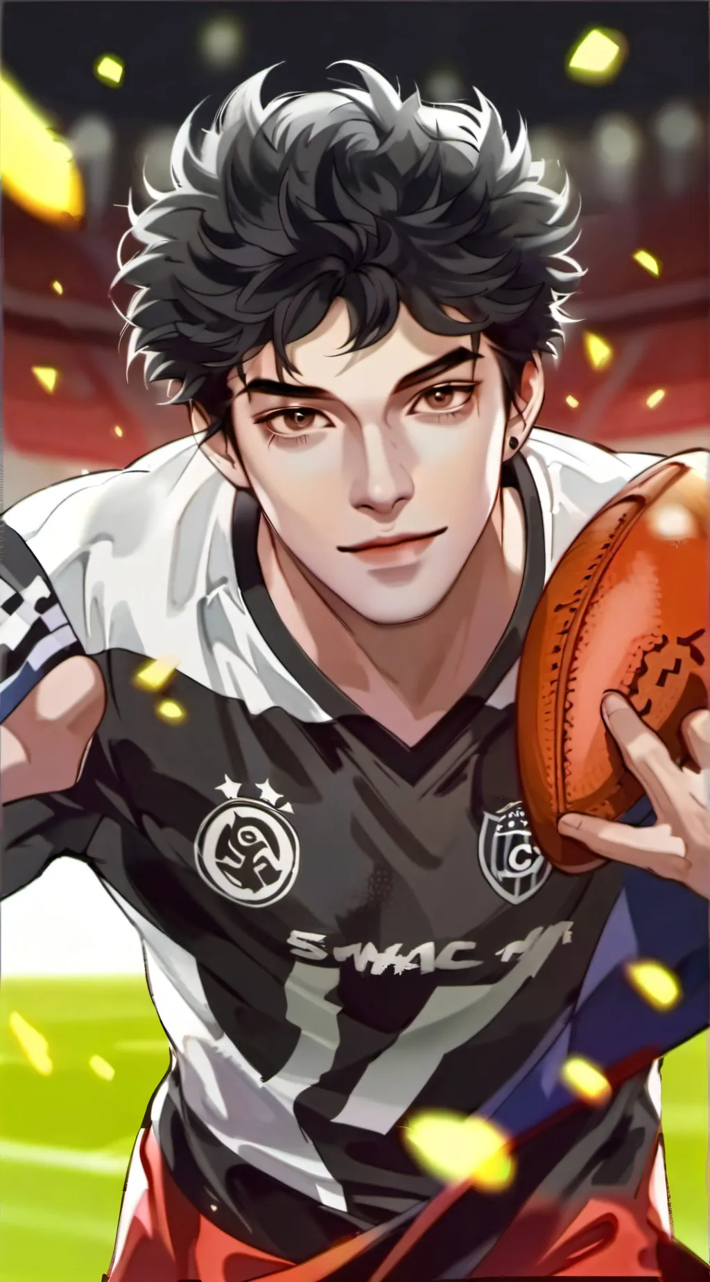 ai character: Christopher Sandah background