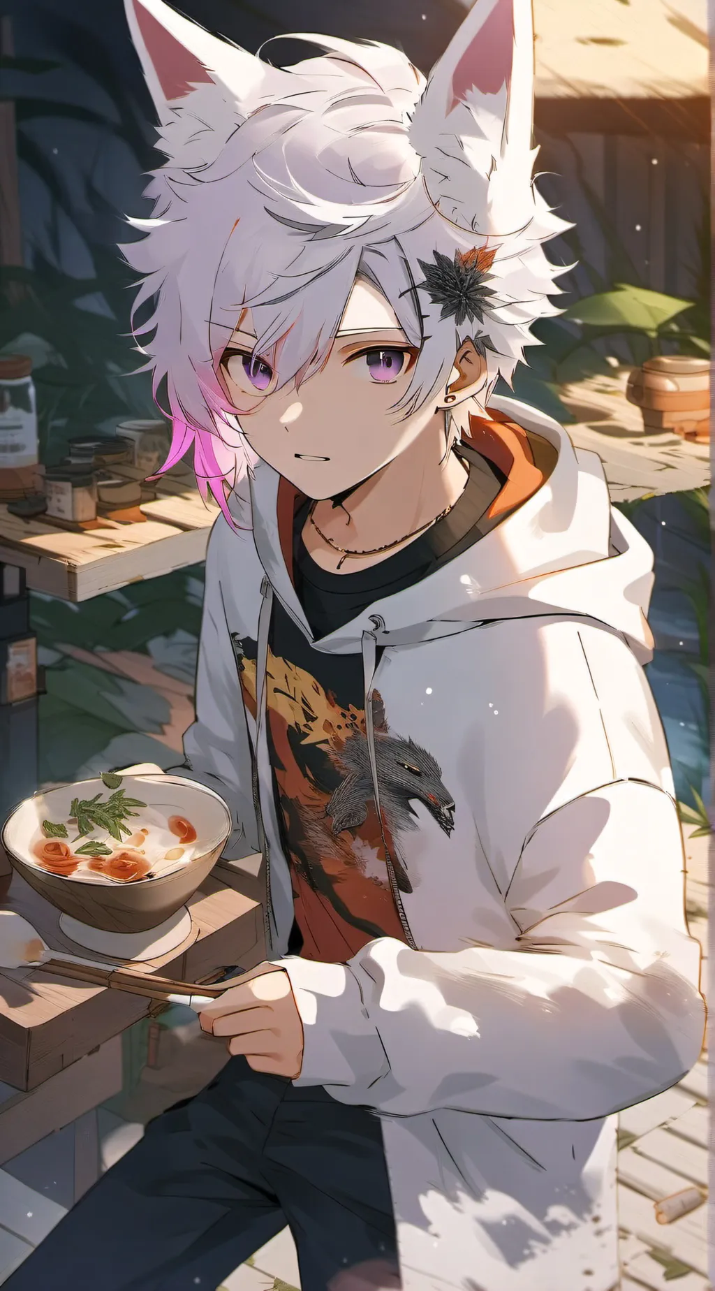 ai character: kacy background