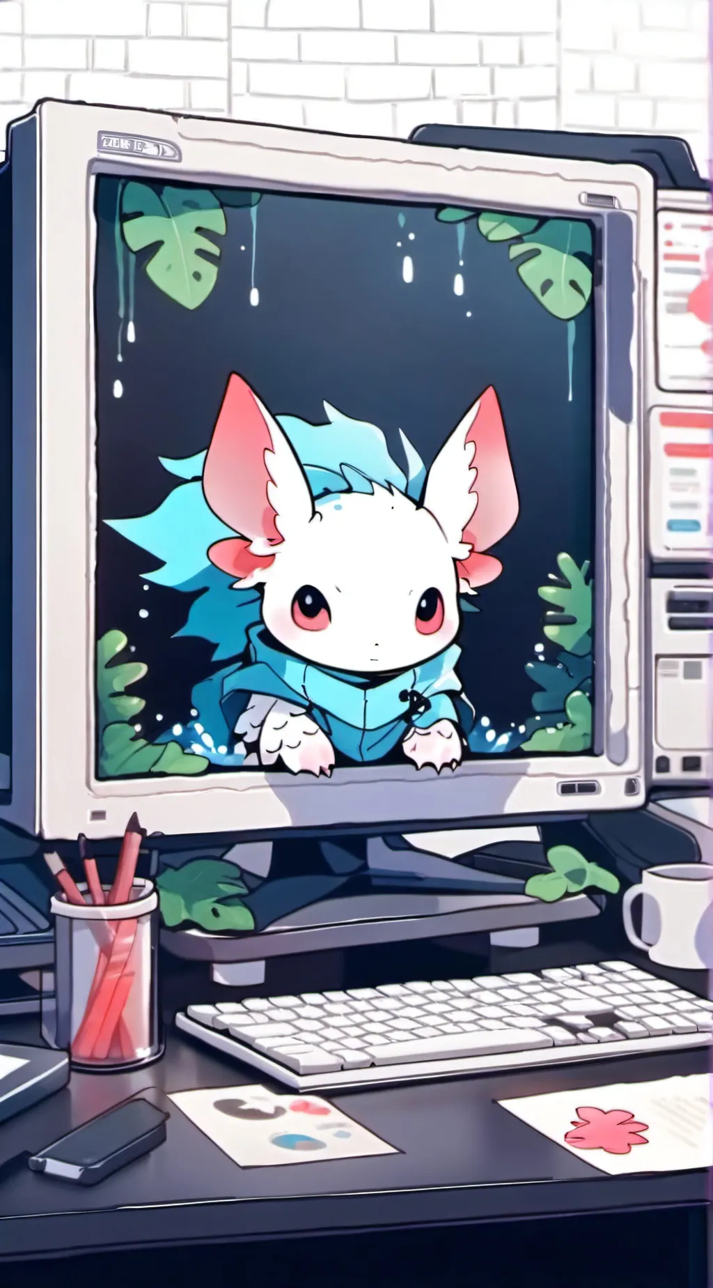 ai character: kineto pet background