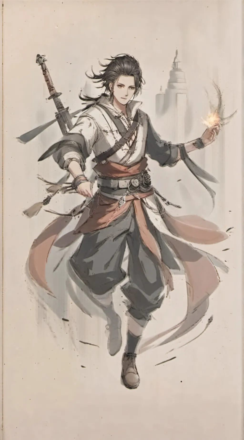 ai character: Jhon background