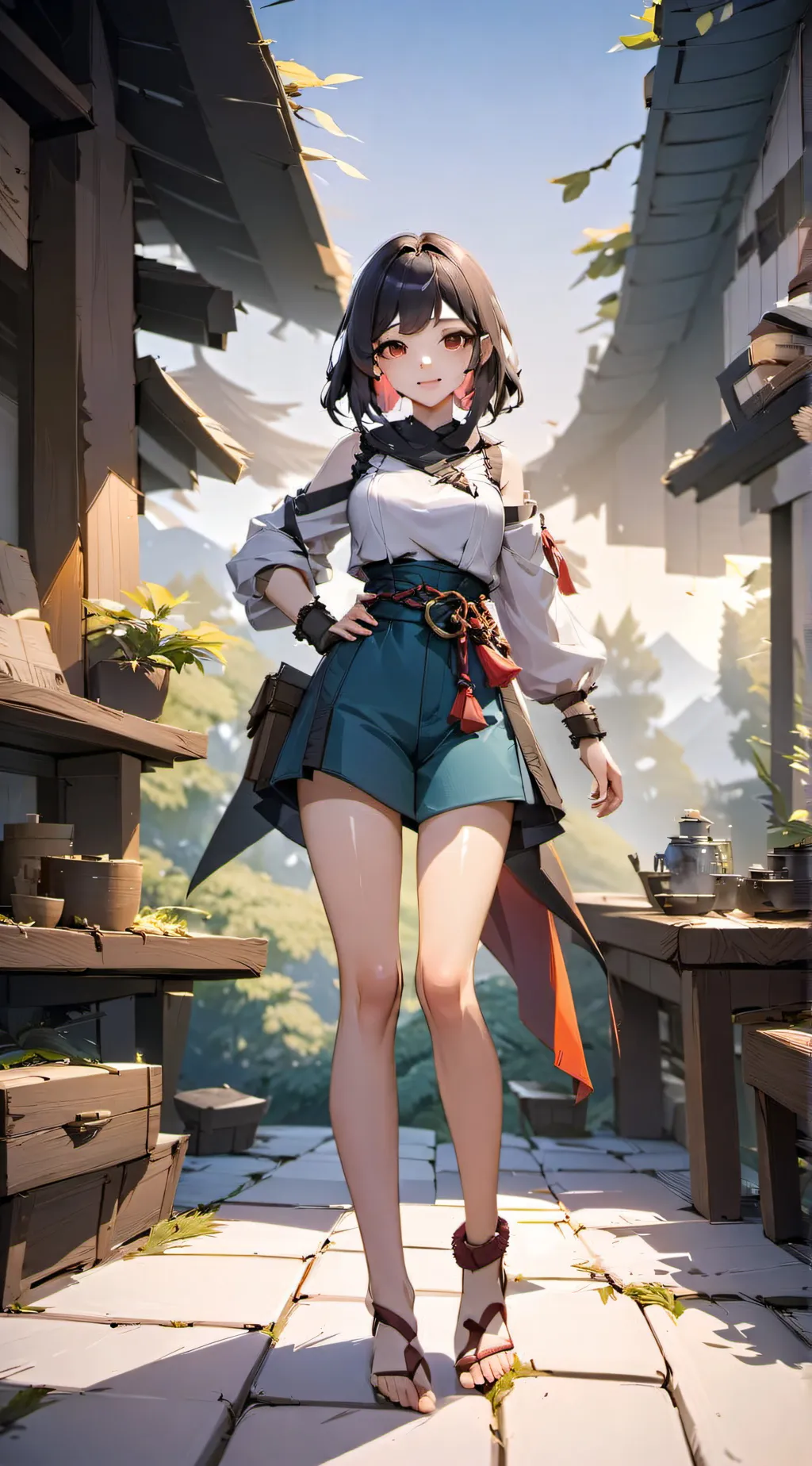 ai character: Emily  background