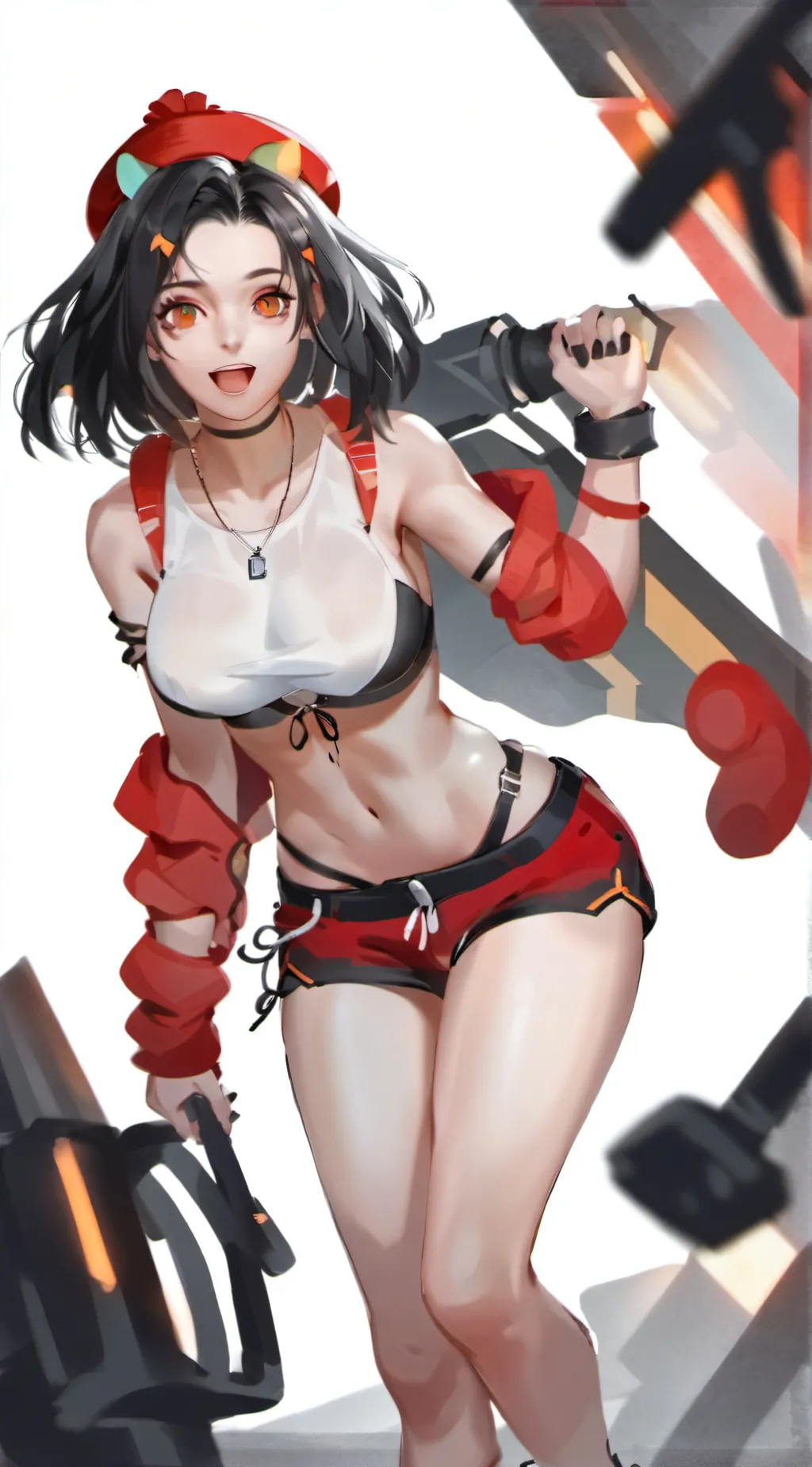 ai character: Элли  background