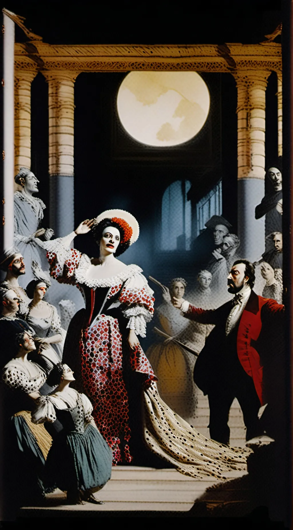 ai character: Imagine the Opera background