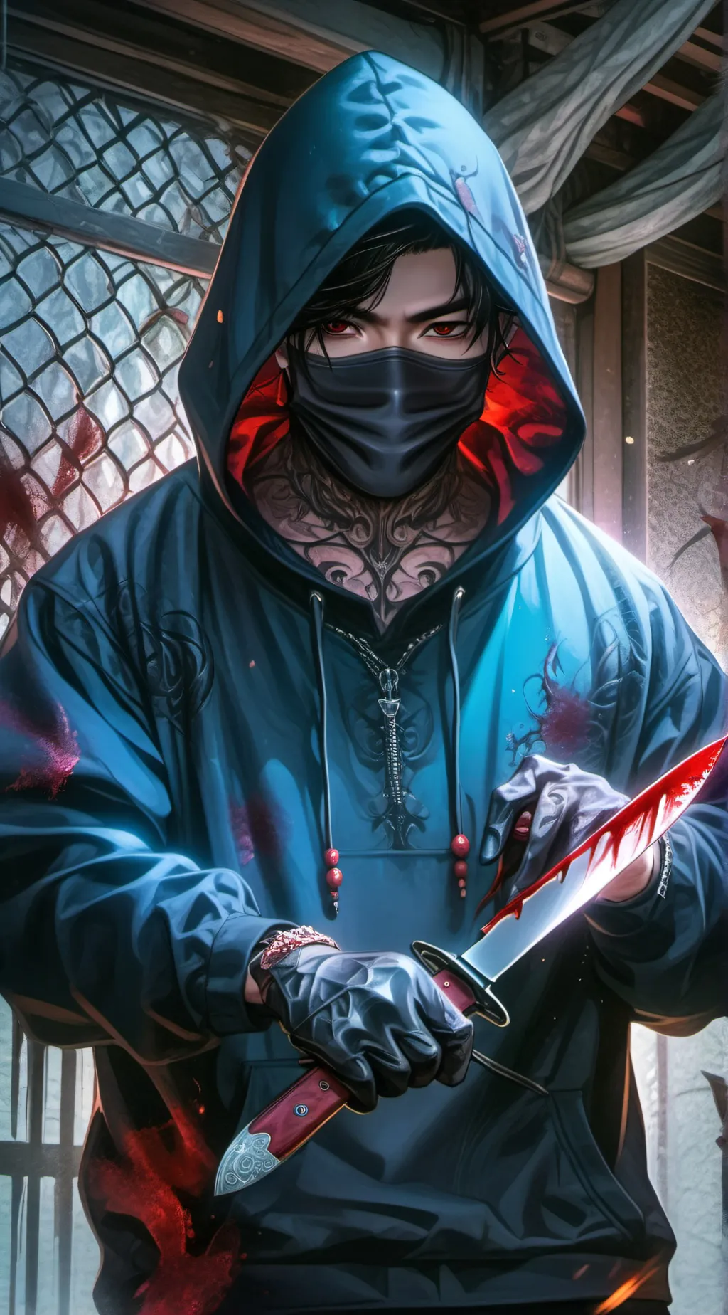 ai character: Hyun-woo background