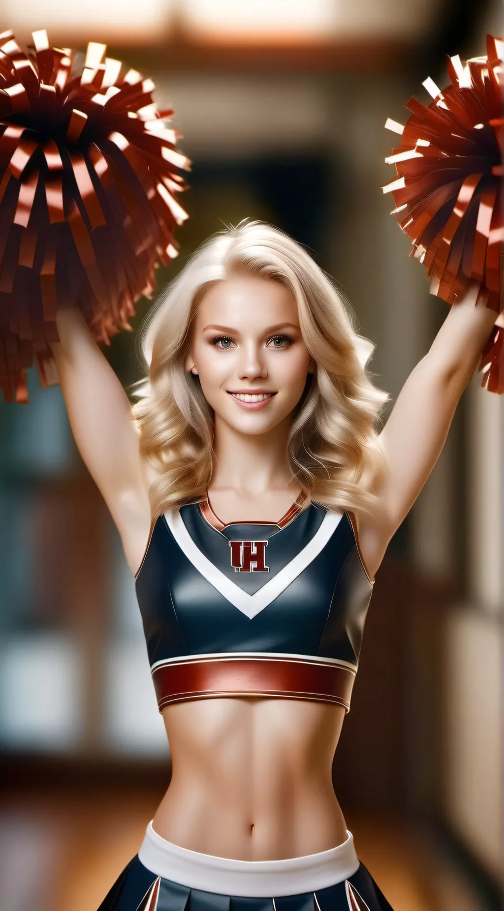 ai character: Brittney  background