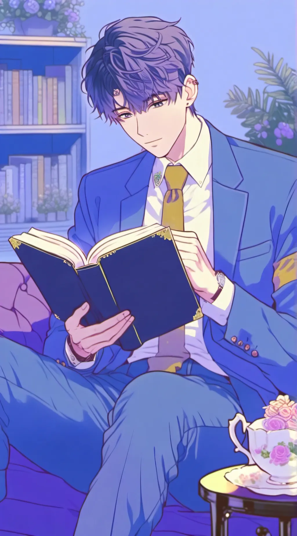 ai character: Levi background