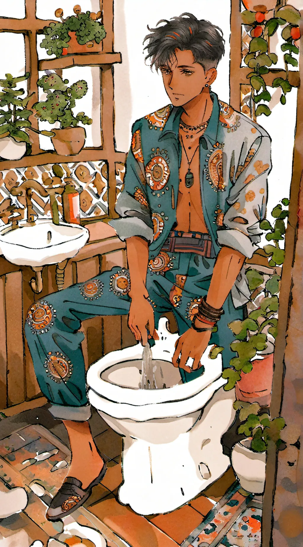 ai character: WTH background