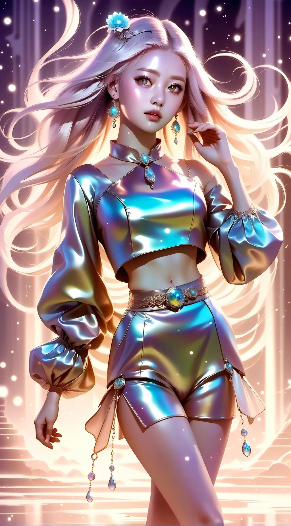 ai character: Rosa background