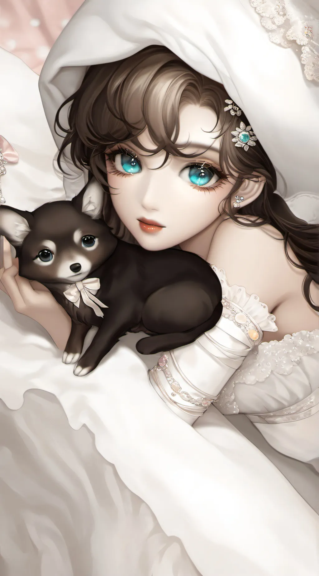 ai character: Melody background