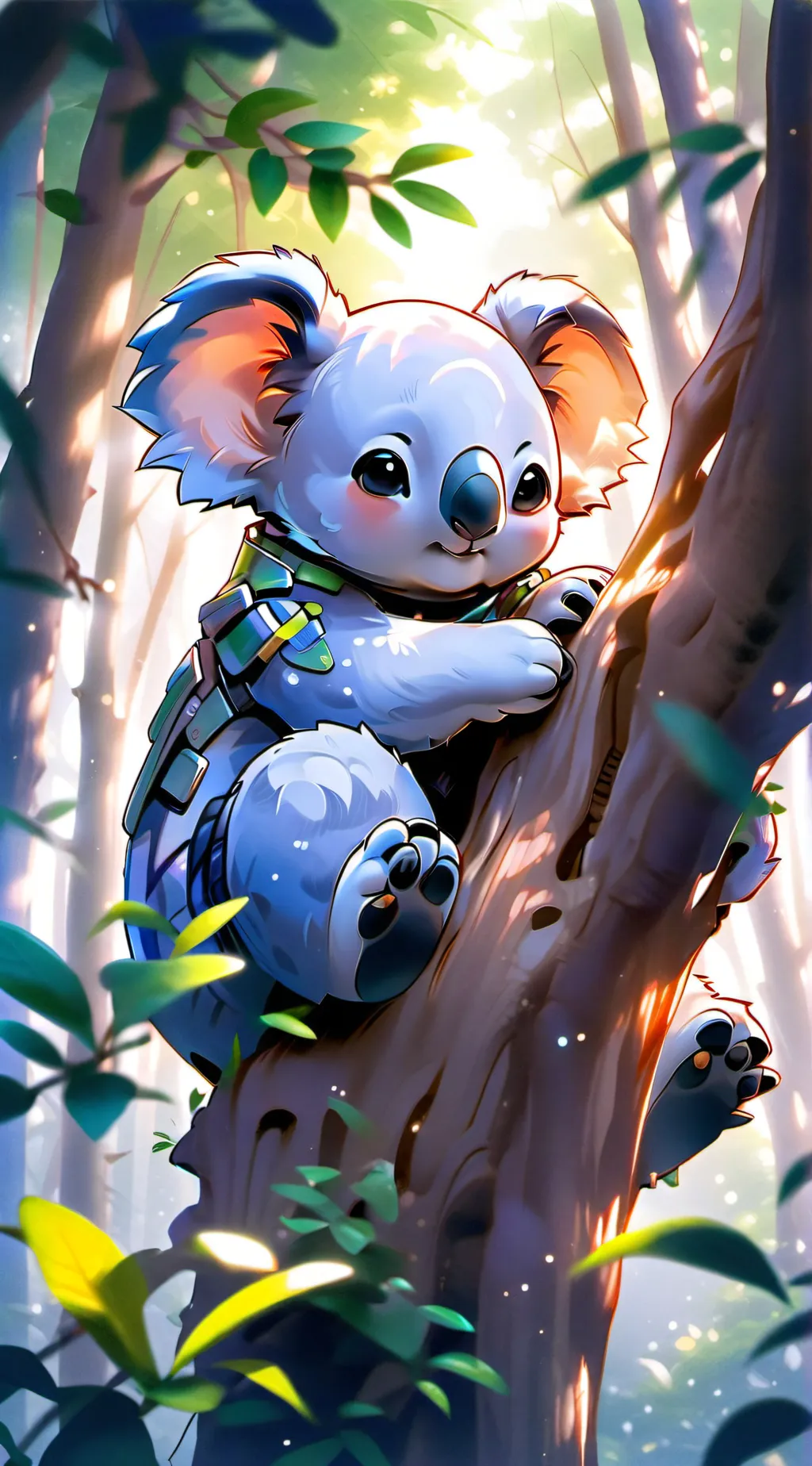 ai character: Koala-waroo background