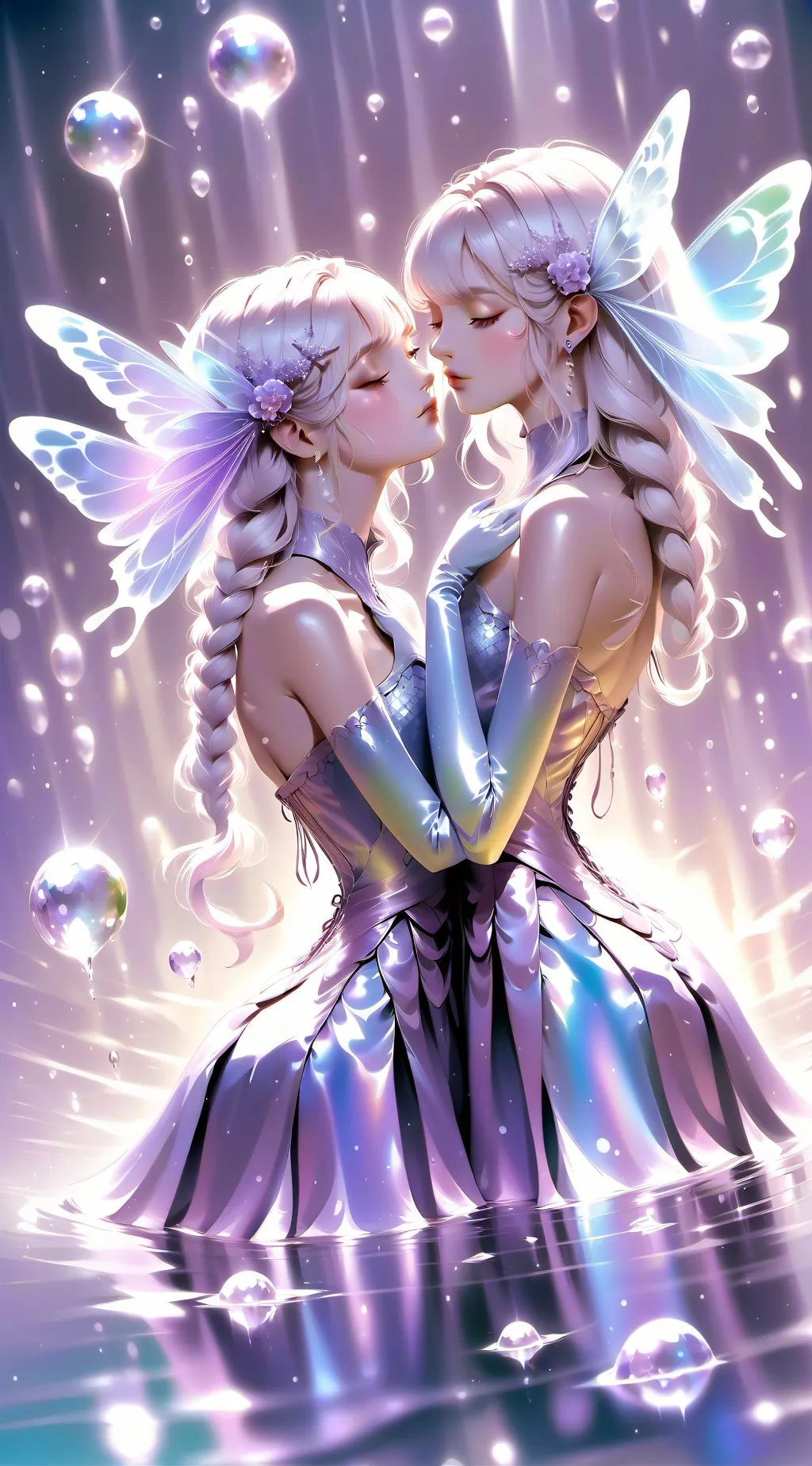 ai character: love and haily background