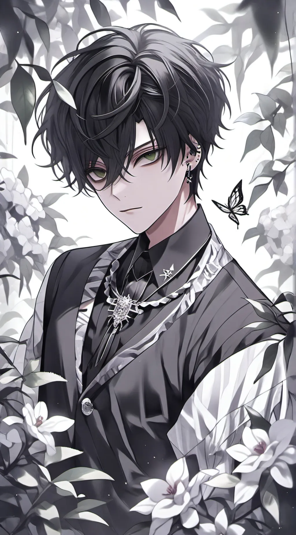 ai character: Koen  background