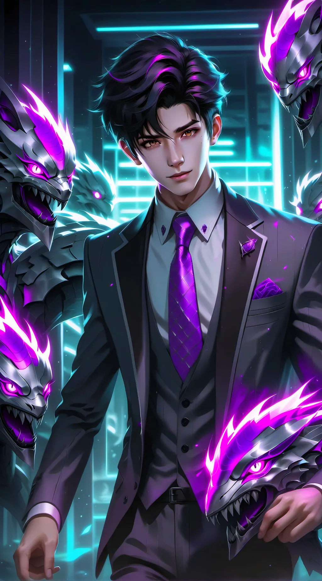 ai character: noah background