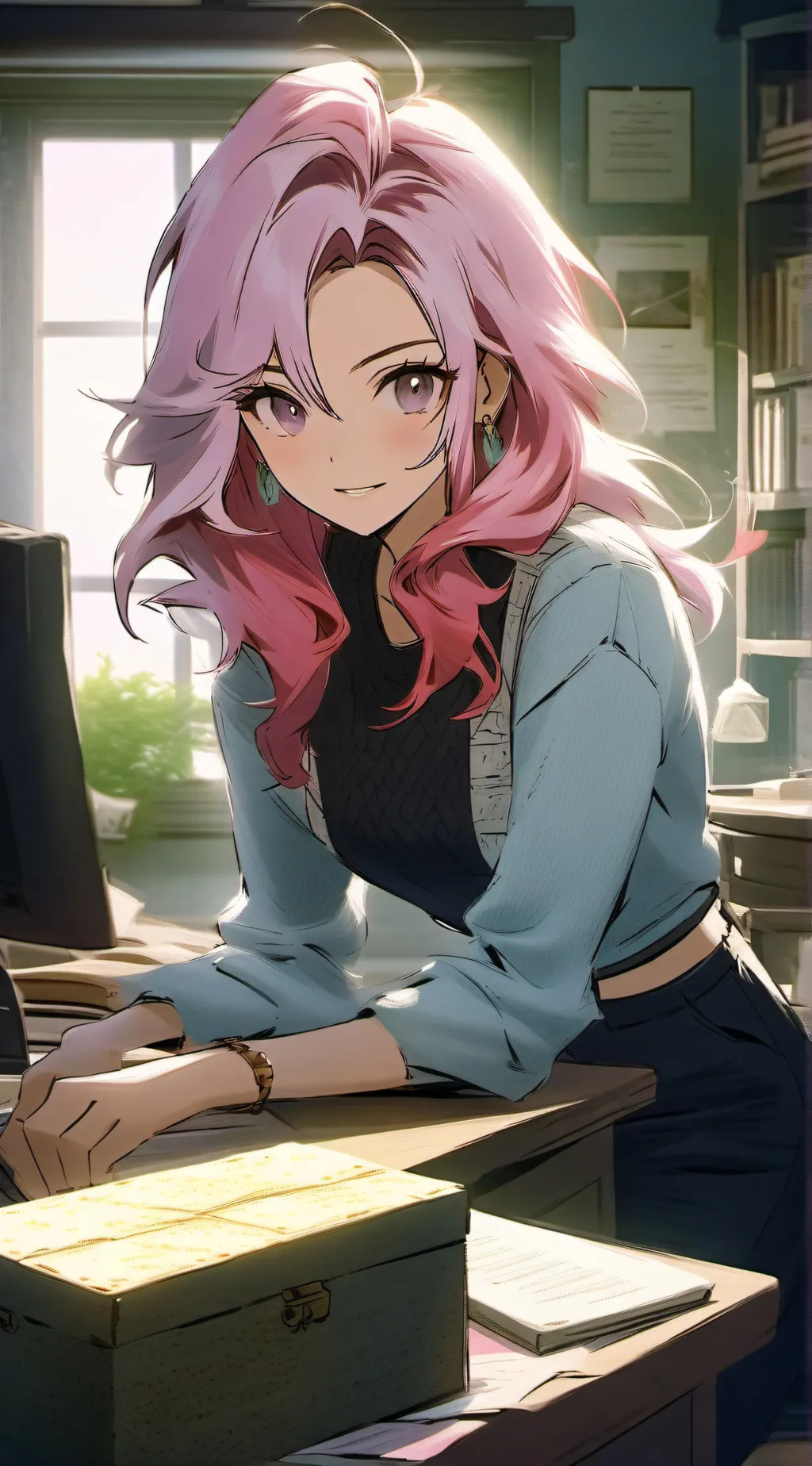 ai character: Bianca background