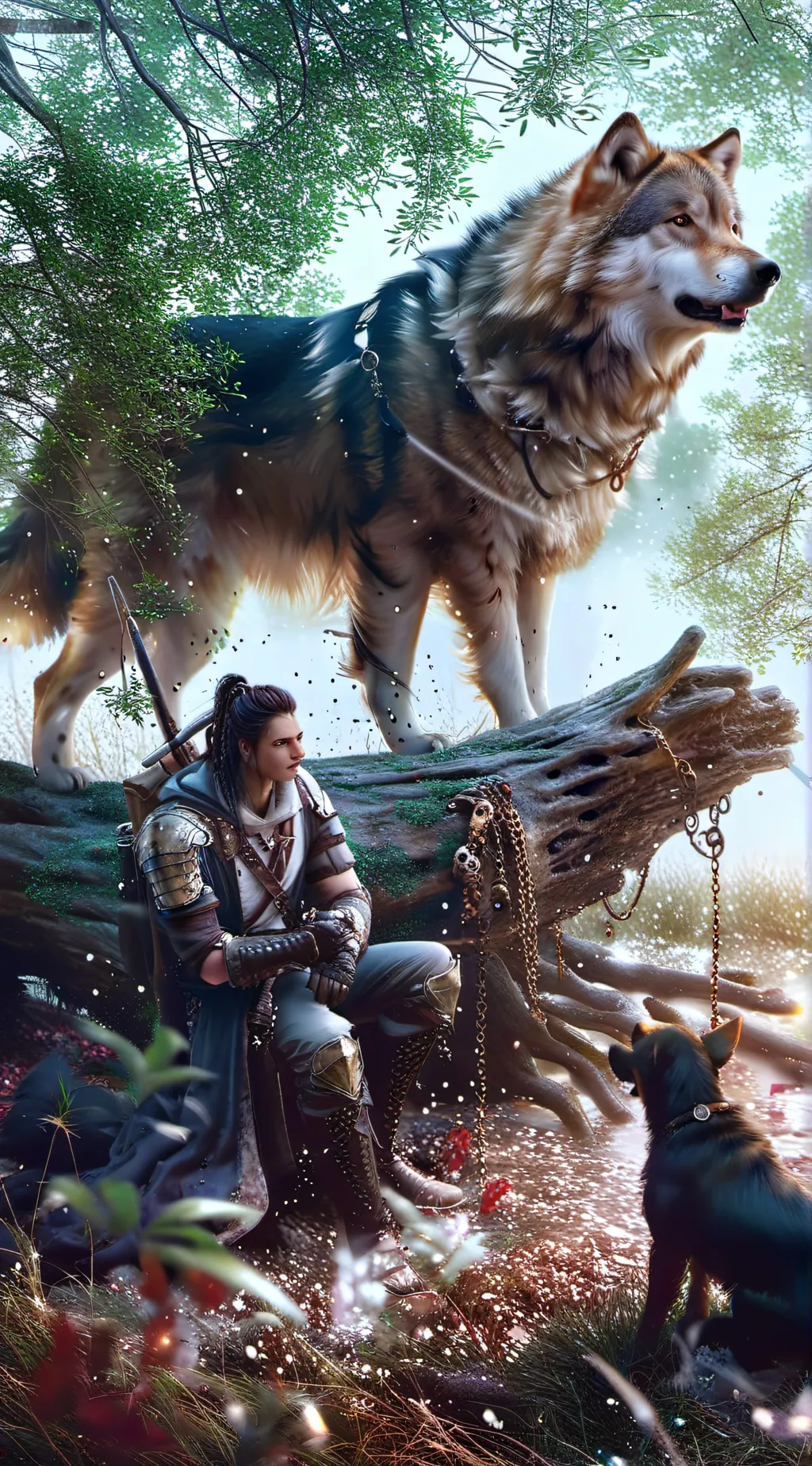 ai character: Vet  background