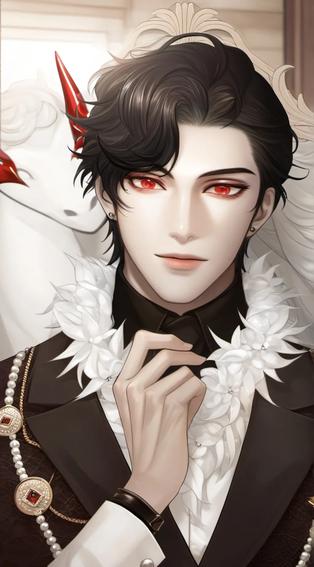 ai character: muzan background