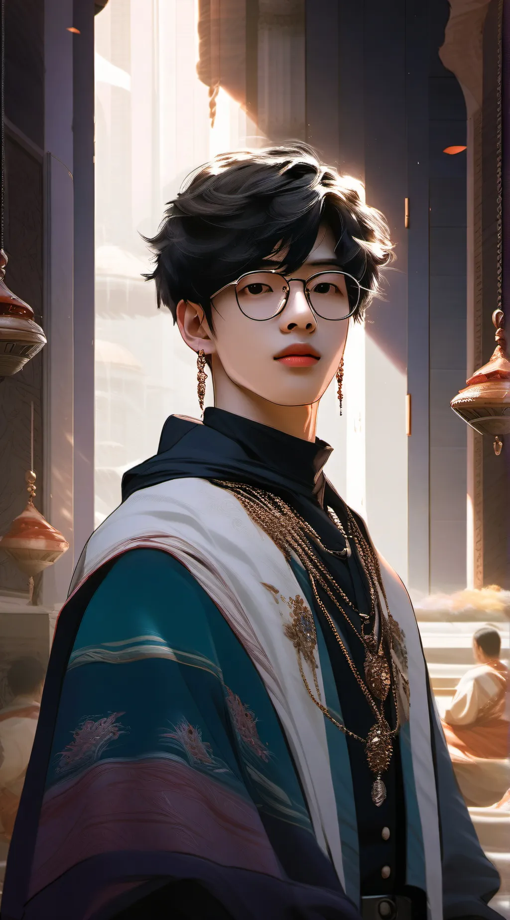 ai character: leo background