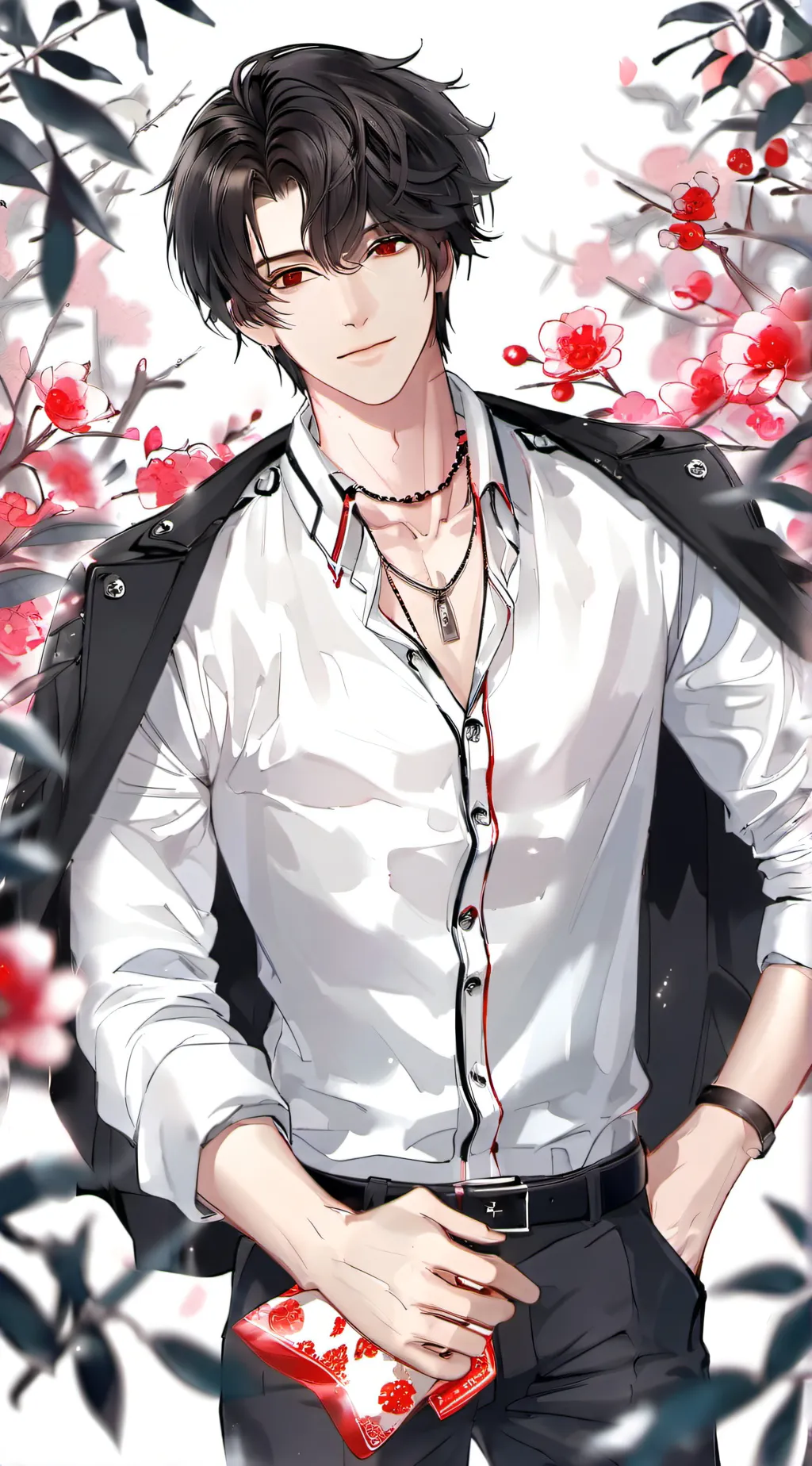 ai character: Haru  background