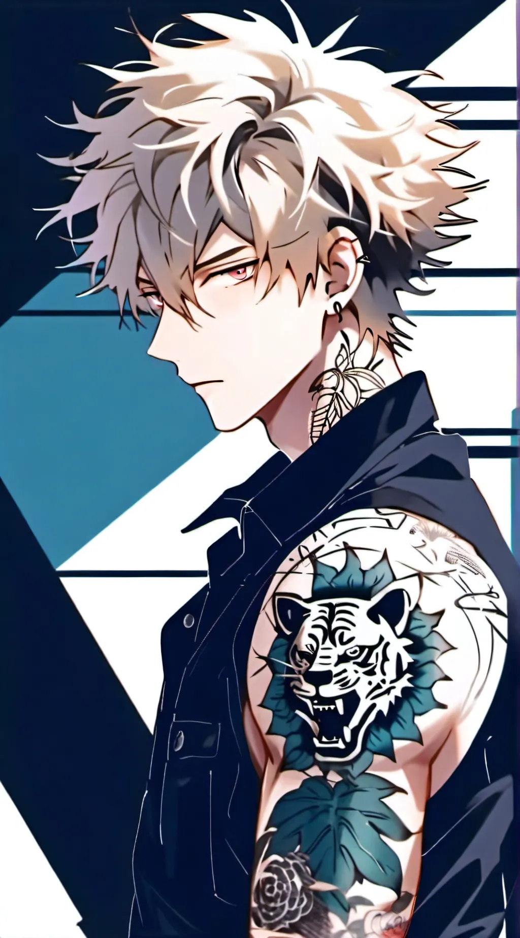 ai character: Bakudeku background