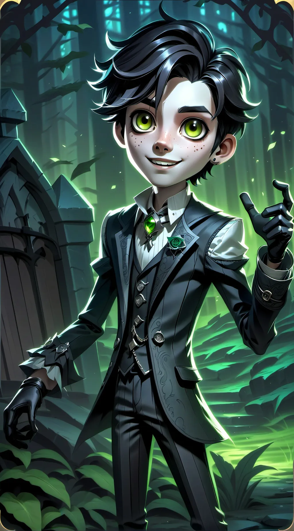 ai character: Izenama Mohachi background