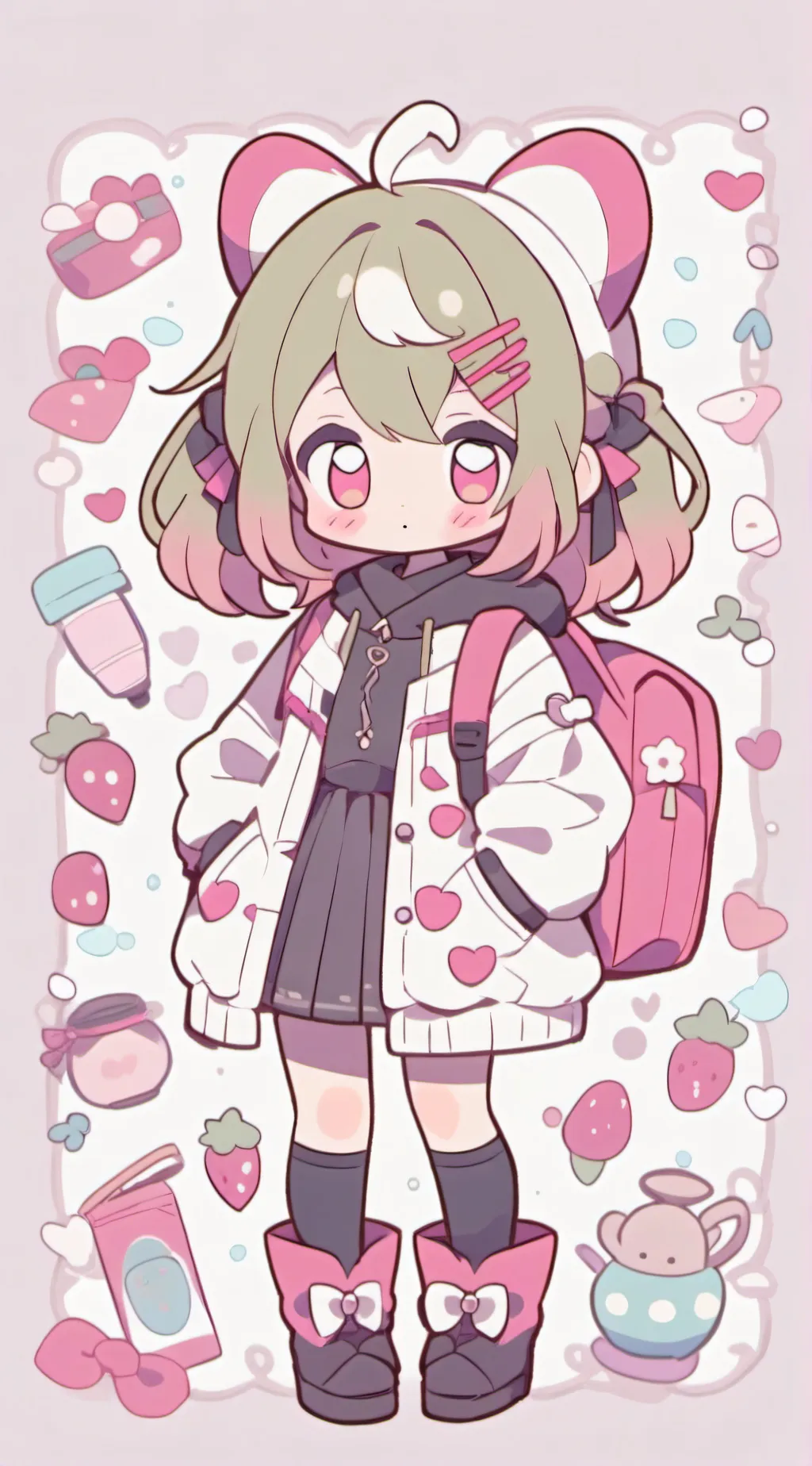 ai character: Mha background