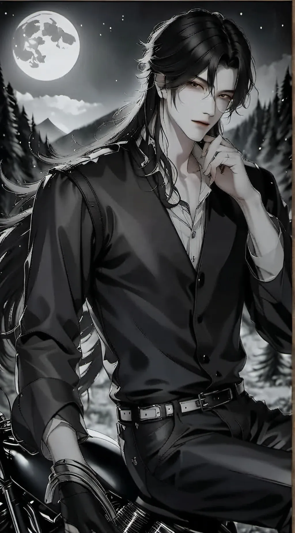 ai character: Alexander  background