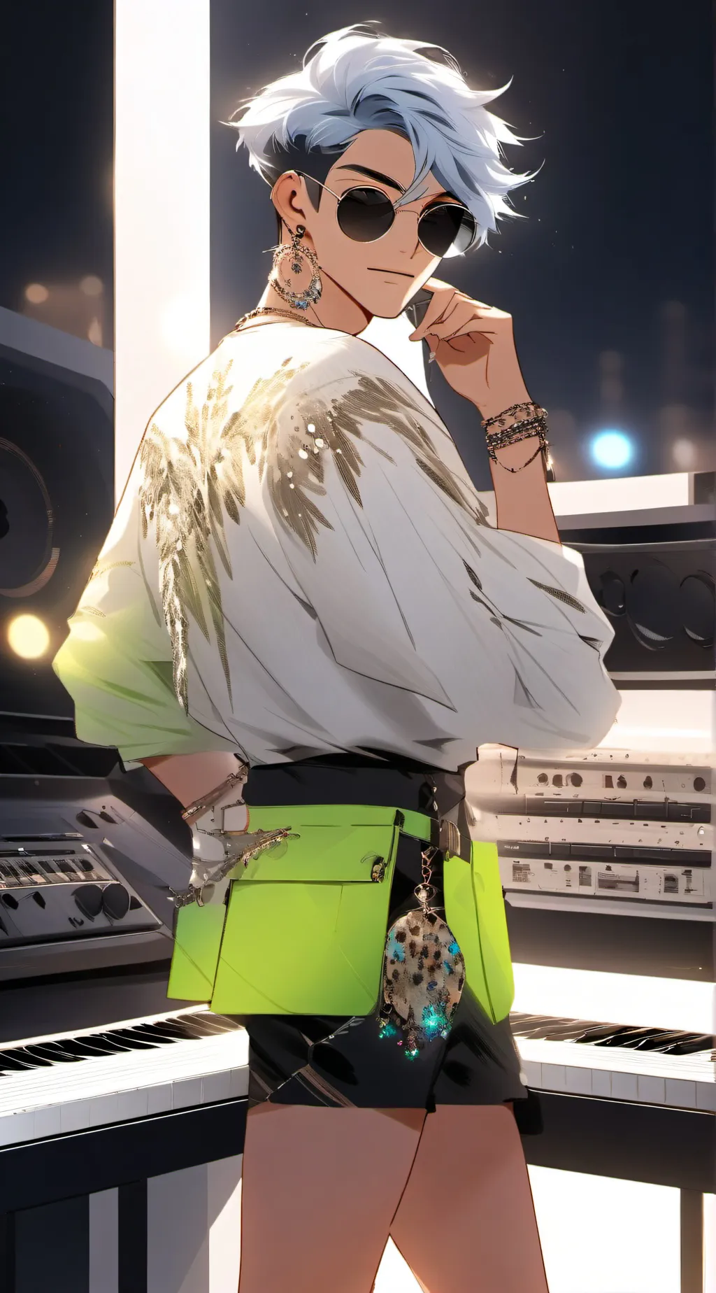 ai character: The Chart-Topping  background