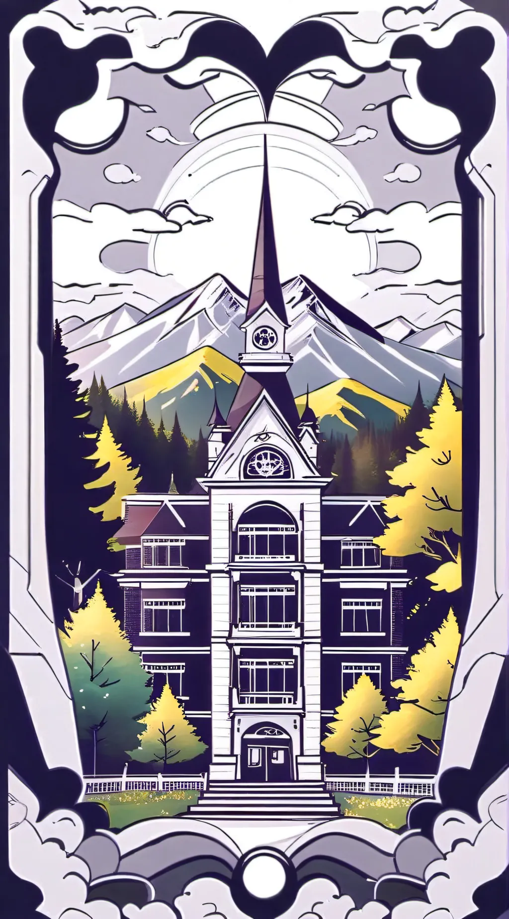 ai character: Fpe with my OC background