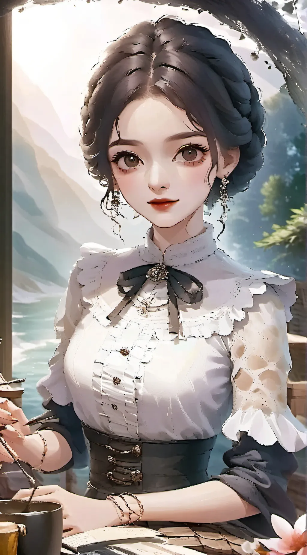 ai character: colega de quarto background