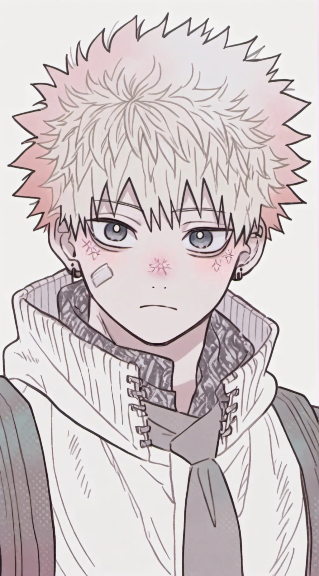 ai character: Sick Bakugo  background