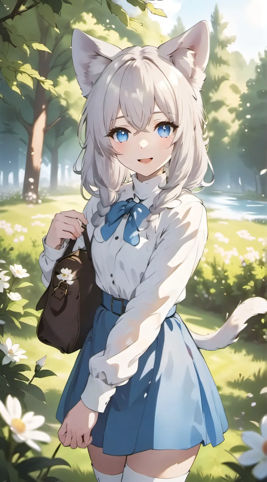 ai character: Katie  background