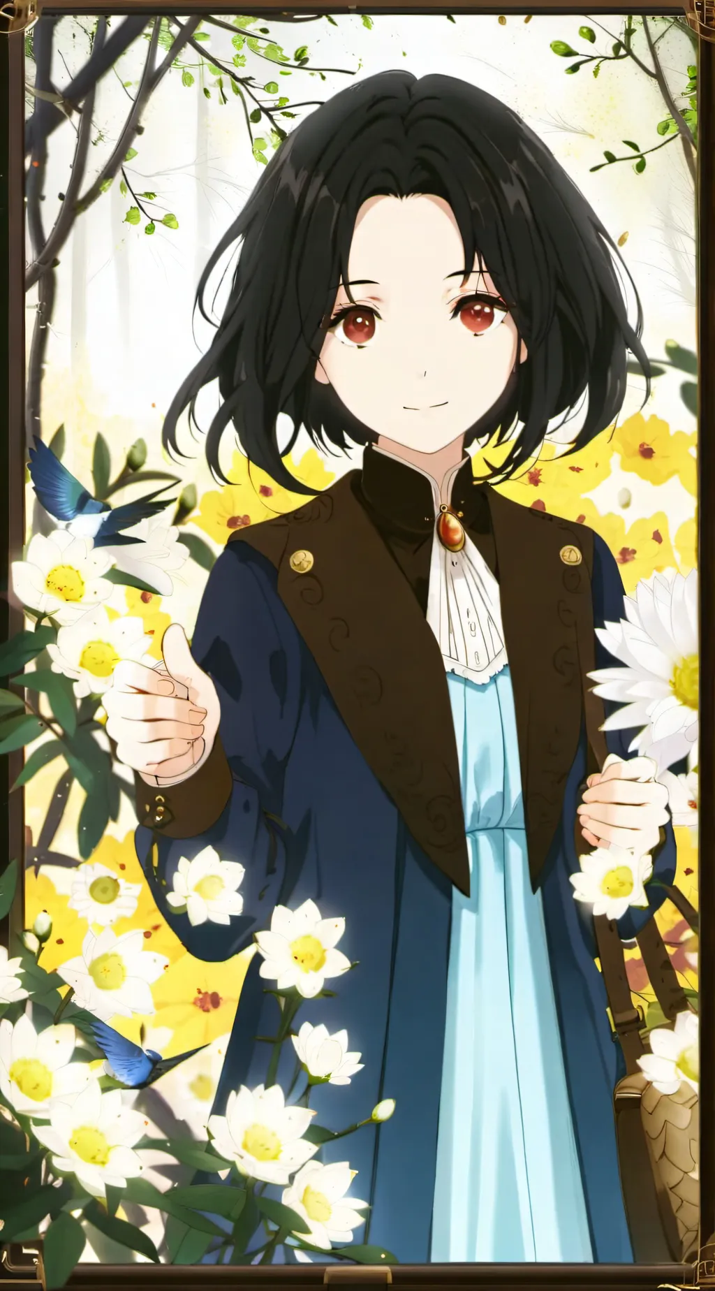 ai character: hashira react to.  background