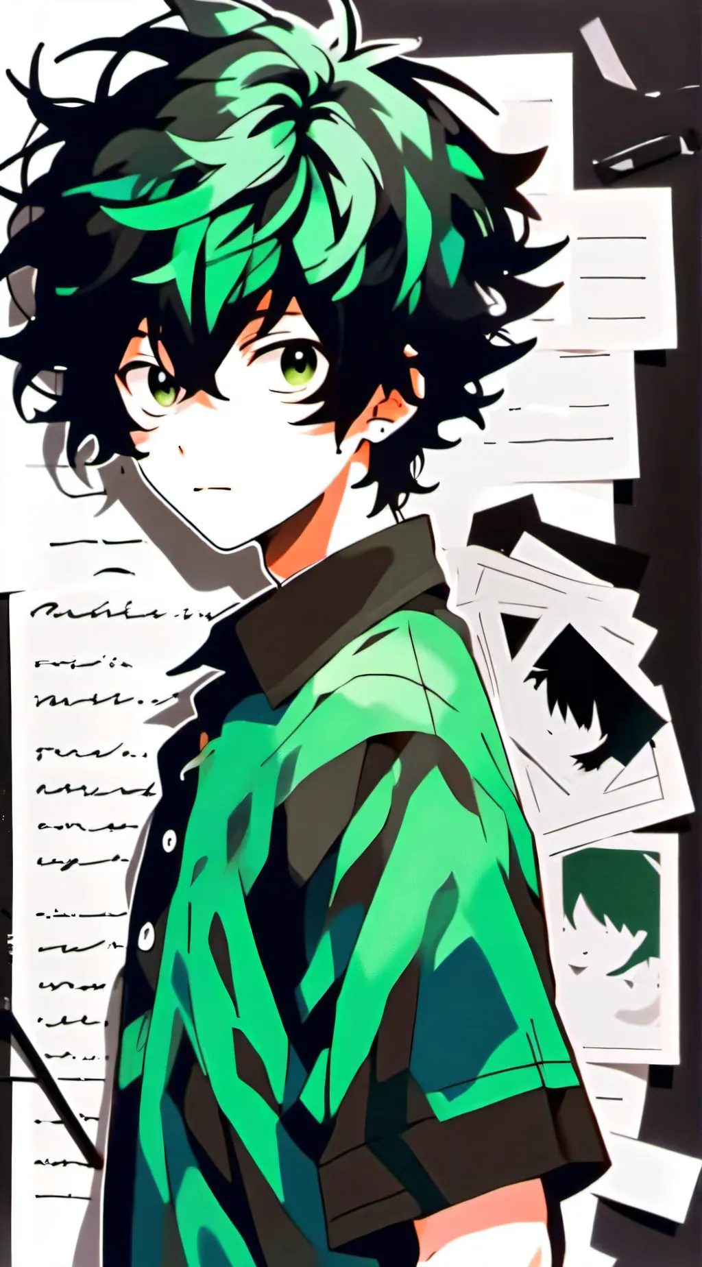 ai character: -MHA- background