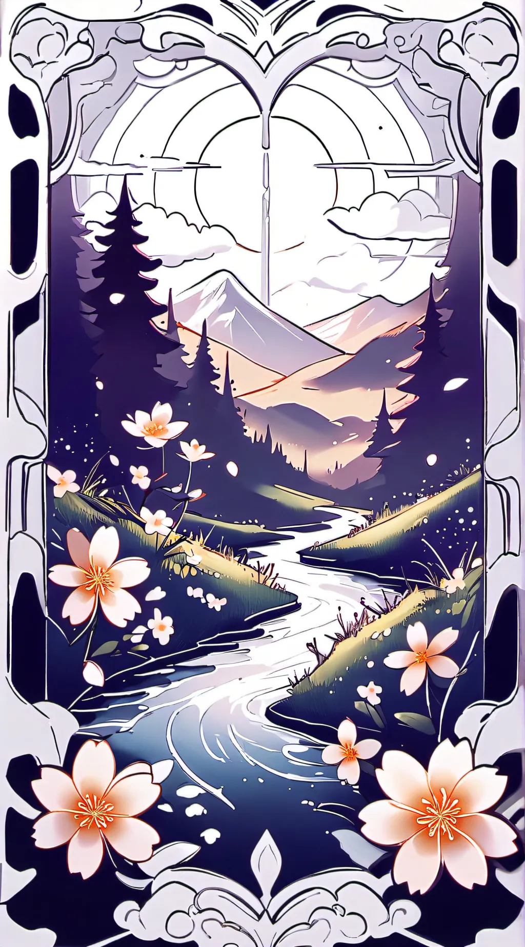 ai character: Dandys world mean background