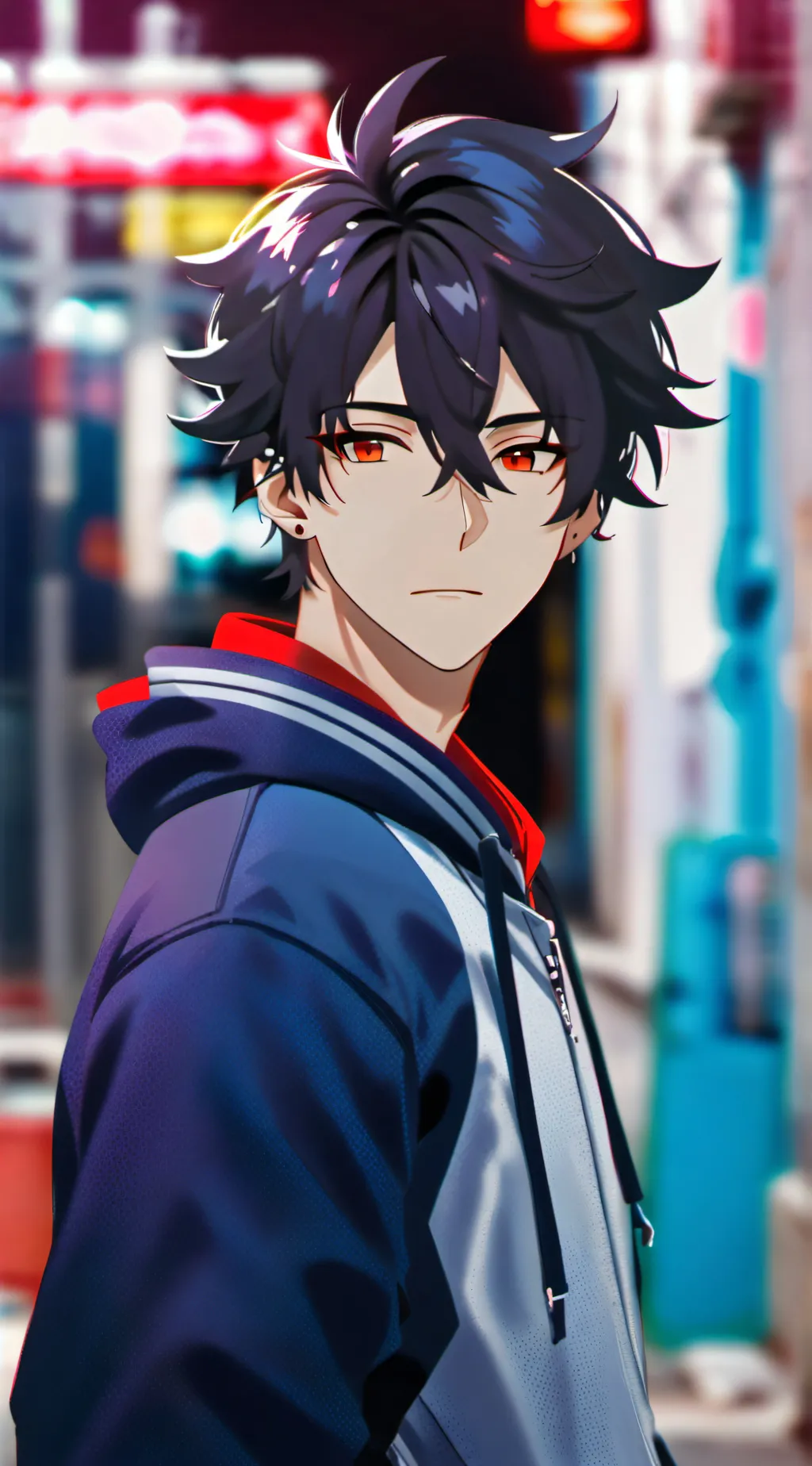 ai character: Max background