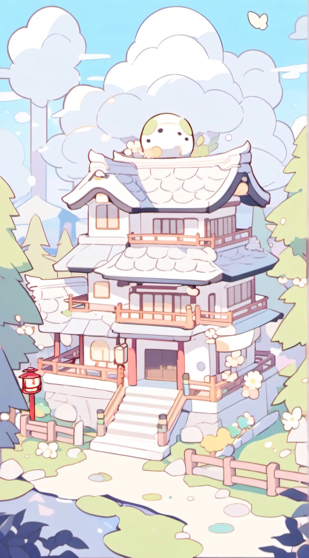 ai character: hashira meeting background