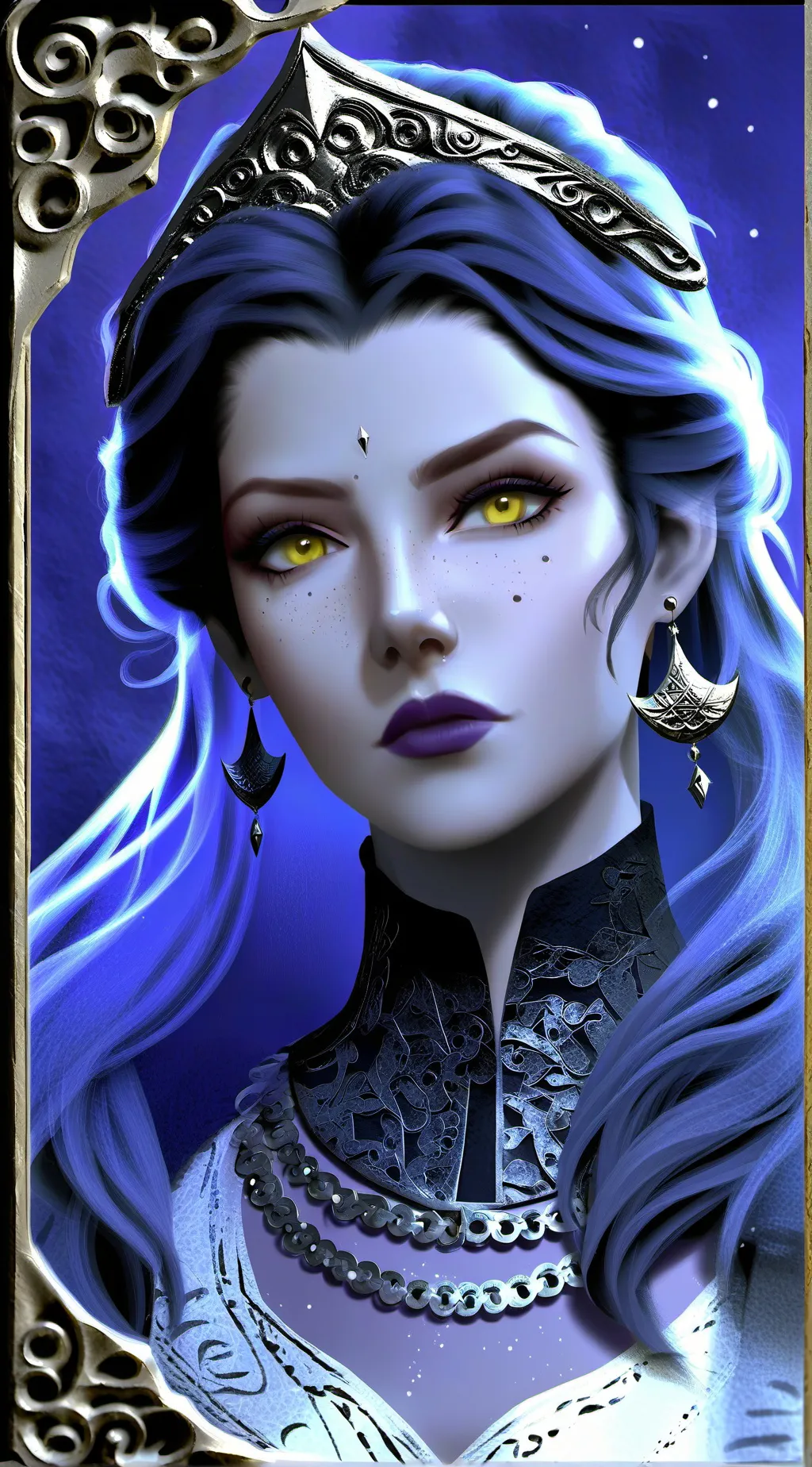 ai character: Serenity background