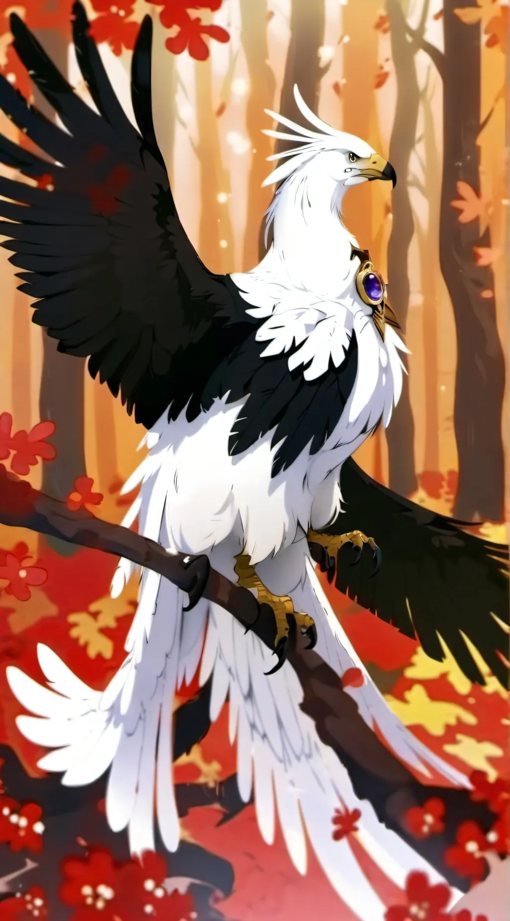 ai character: Moonbeak background