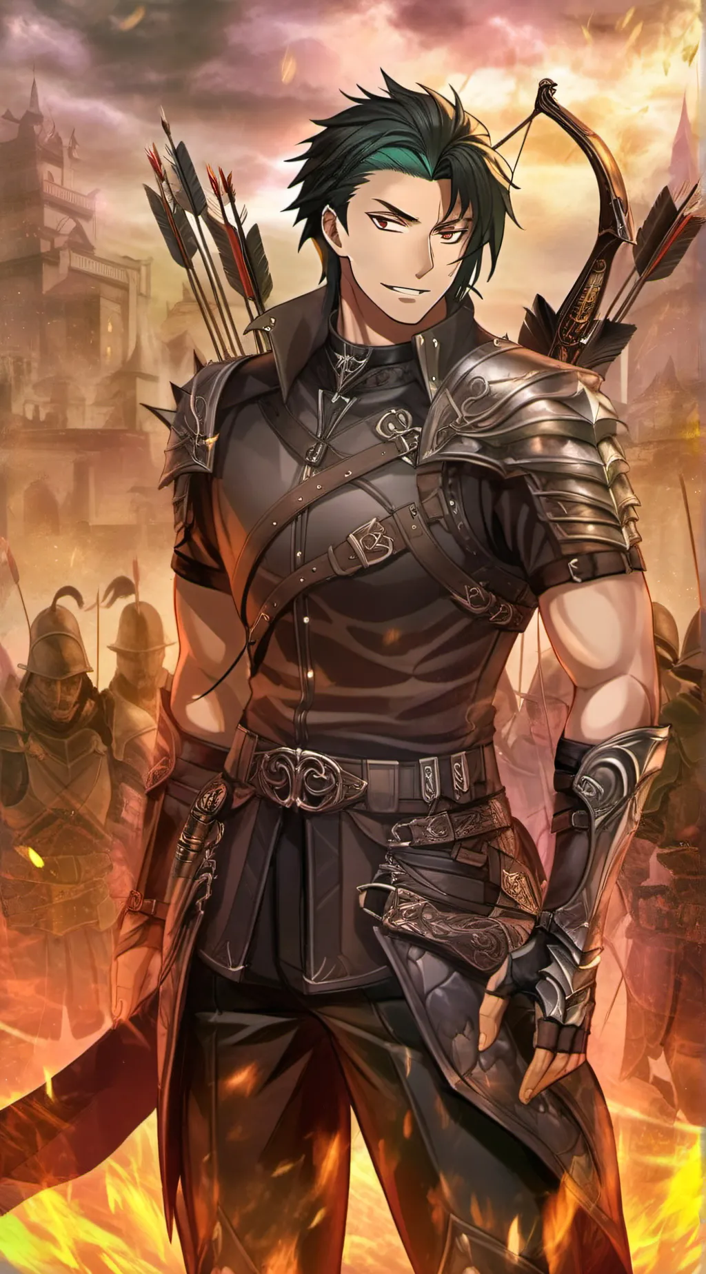 ai character: Sven Anger background