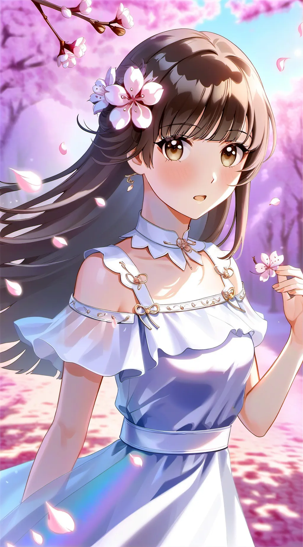 ai character: Charlotte  background