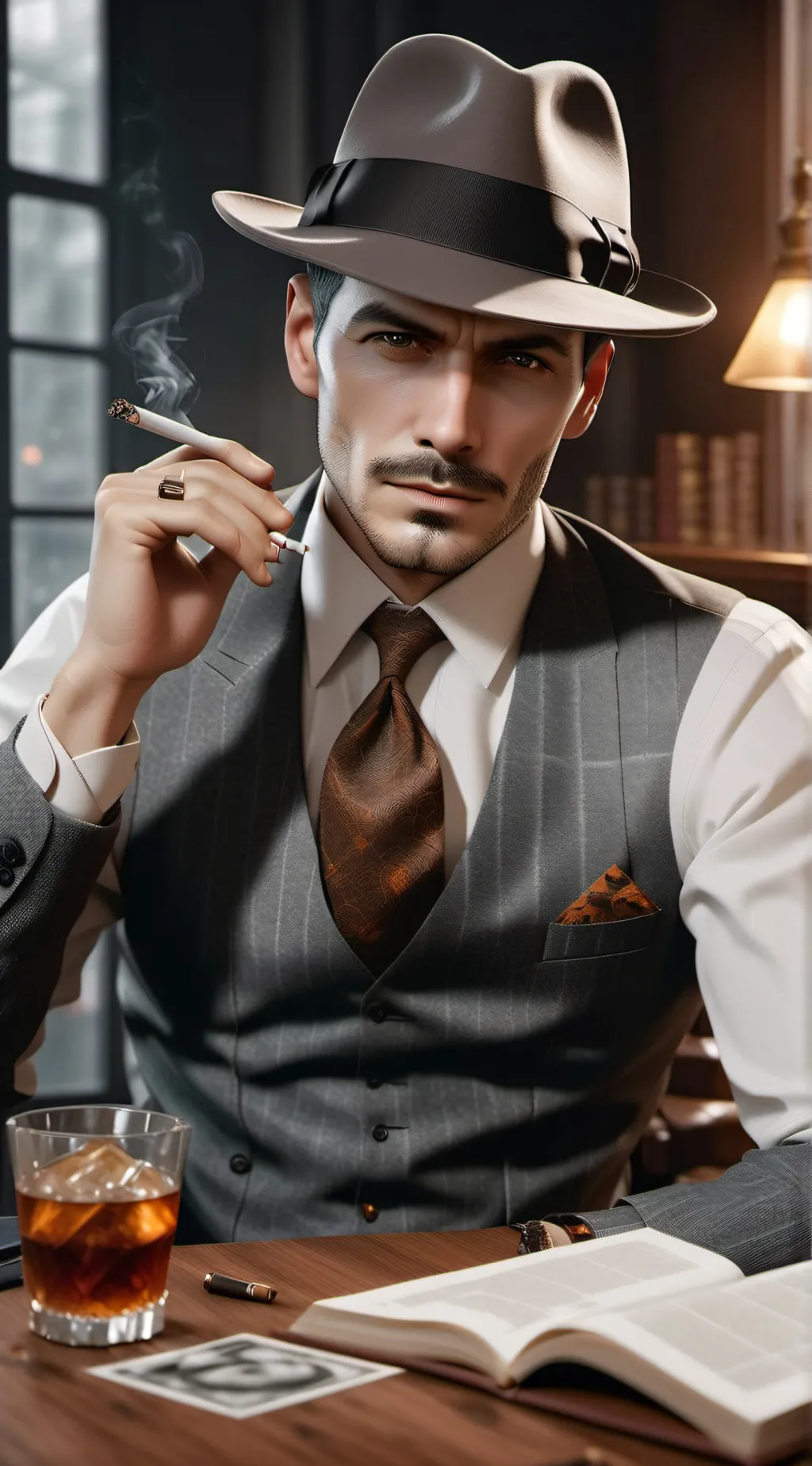 ai character: Frank Meeker background