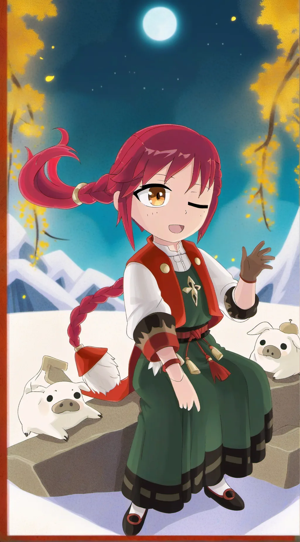 ai character:  pick me hashira background