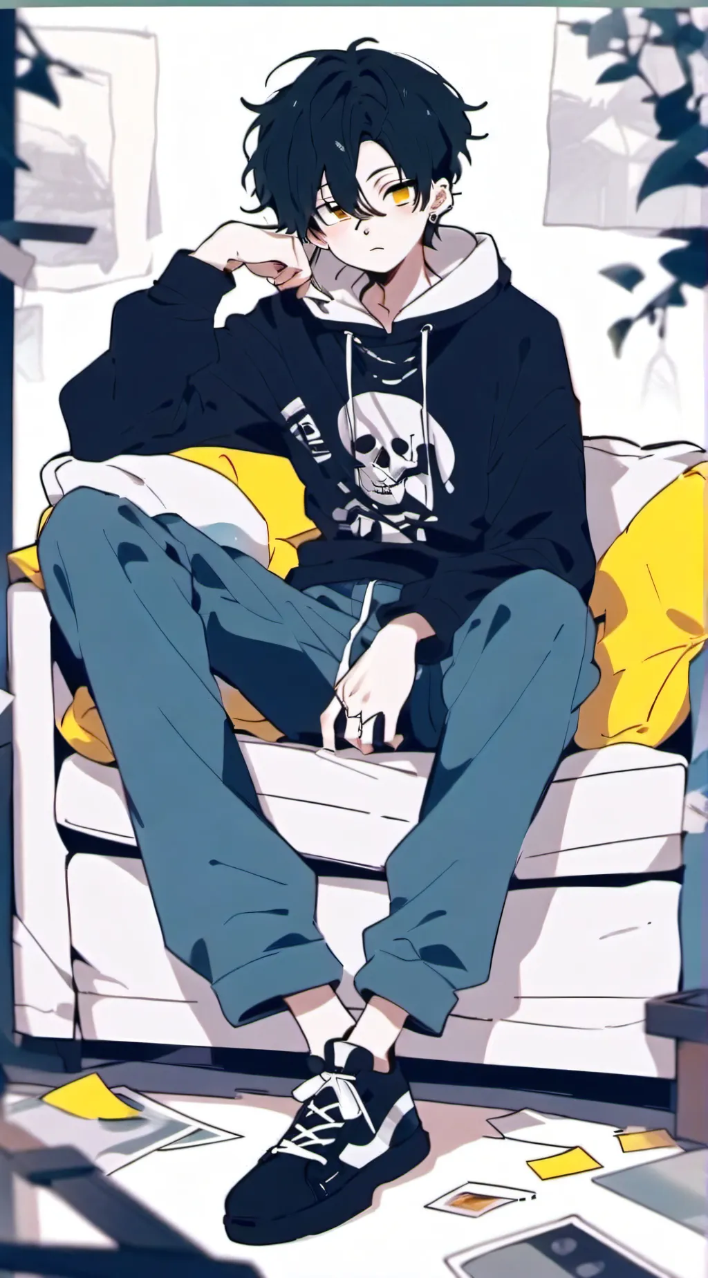 ai character: T.J. background