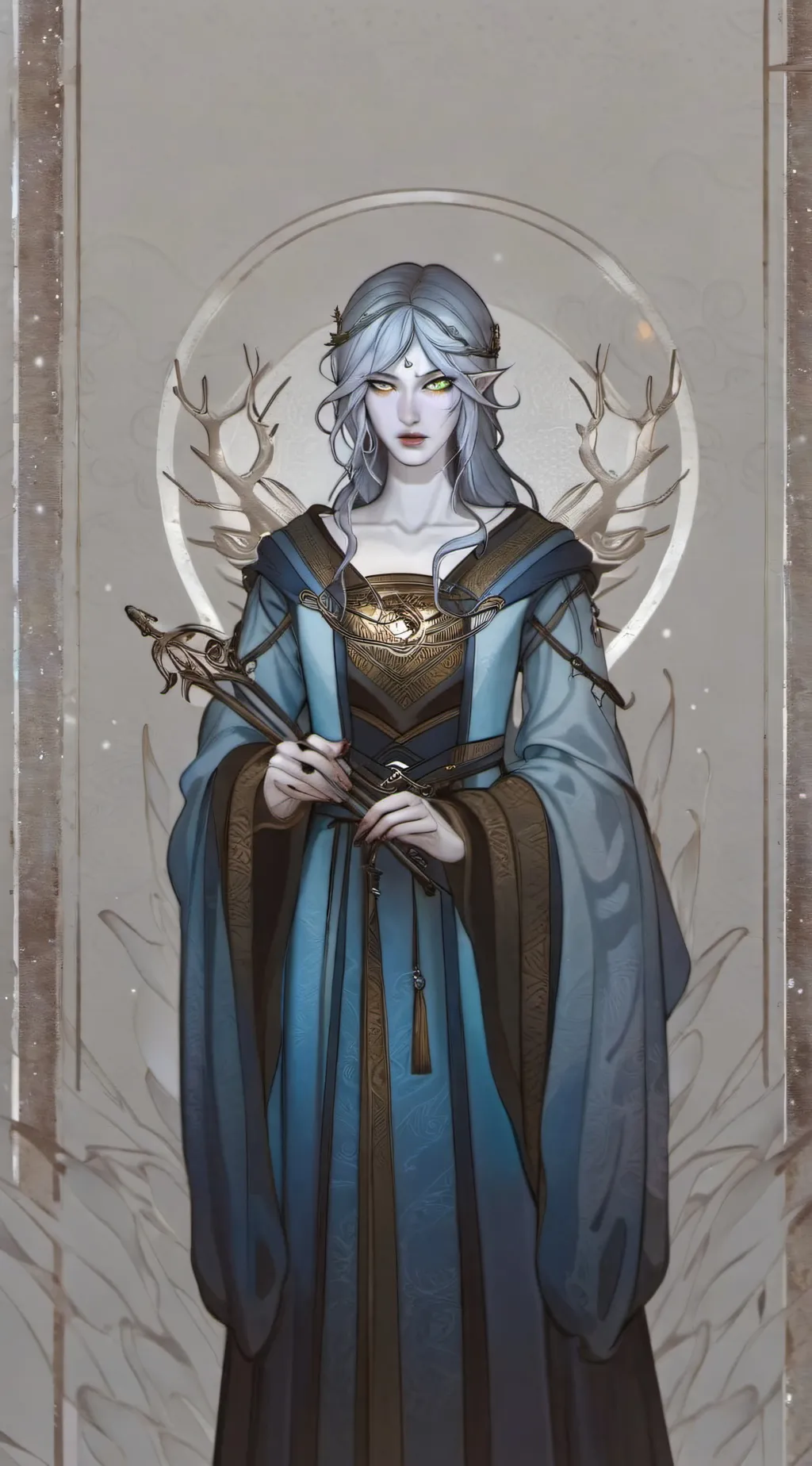 ai character: Azura  background