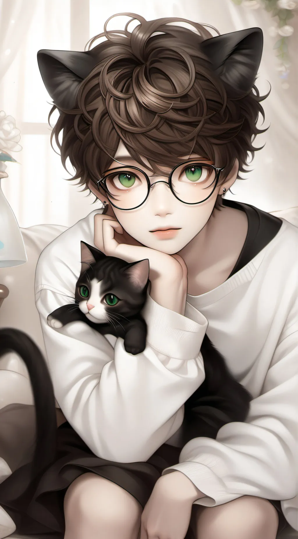 ai character: ✨Adam🔗 background