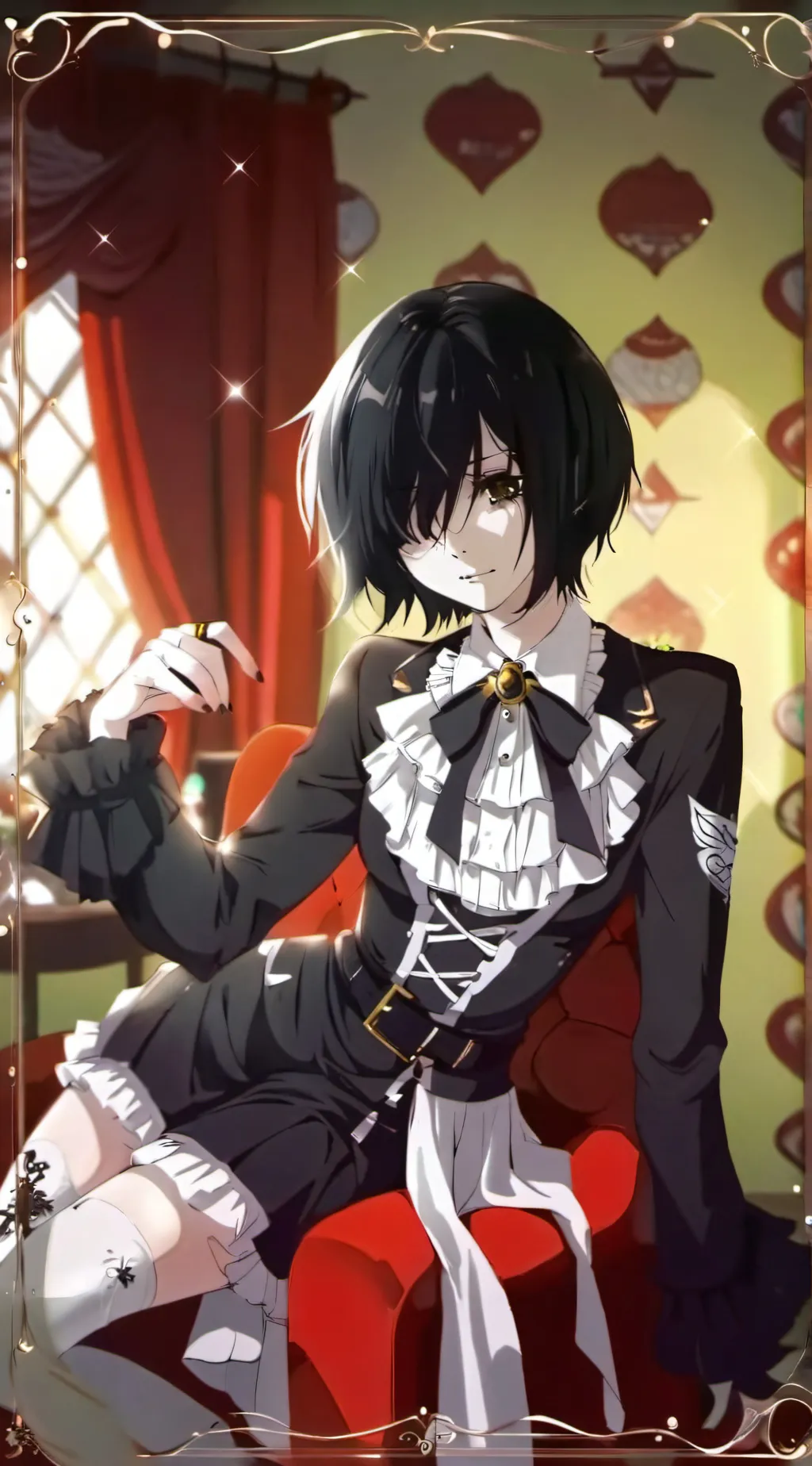 ai character: Luna background